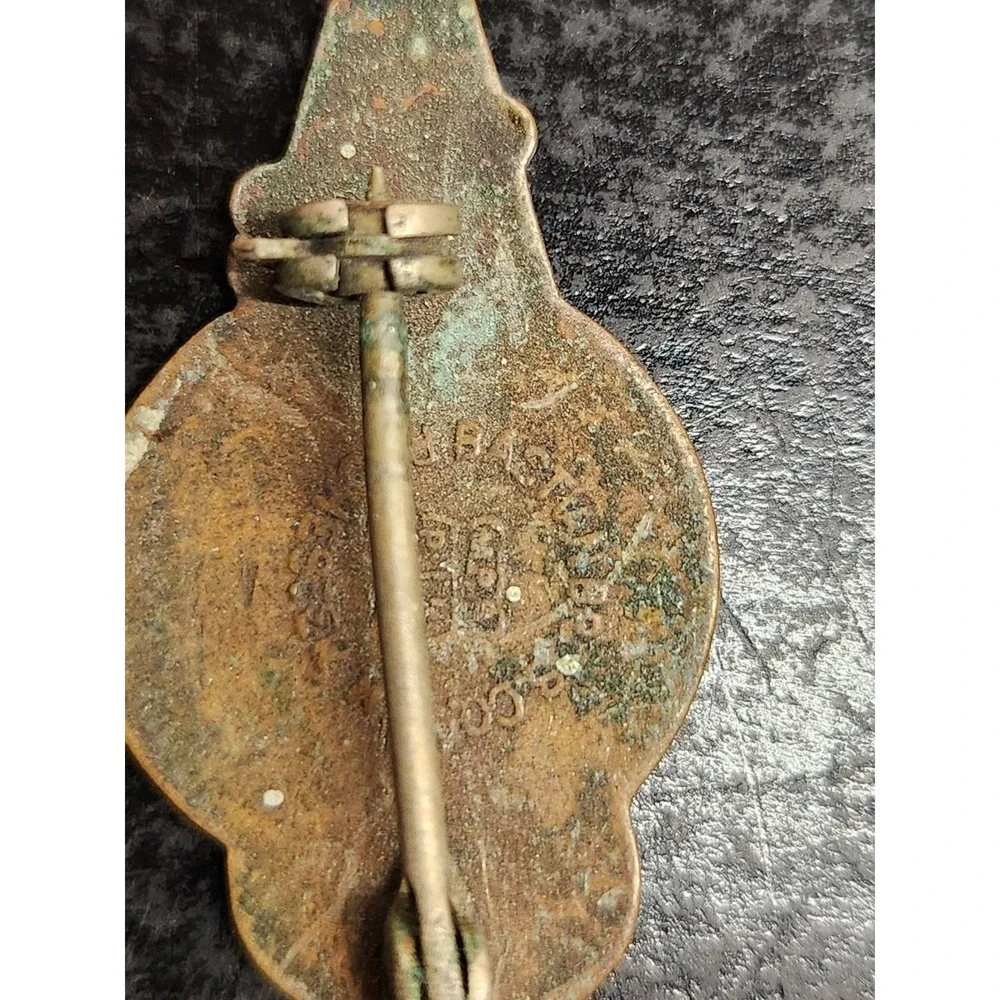 Vintage Ontzed 242 Lodge‎ Pin Brooch Metal Canada